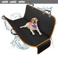 Waterproof scratchproof quilted pet car hammock dog seat cover