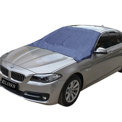 Magnetic Edges Windshield Snow Cover For Car  - Snow, Ice, Frost Guard No More Scraping - Door Flaps